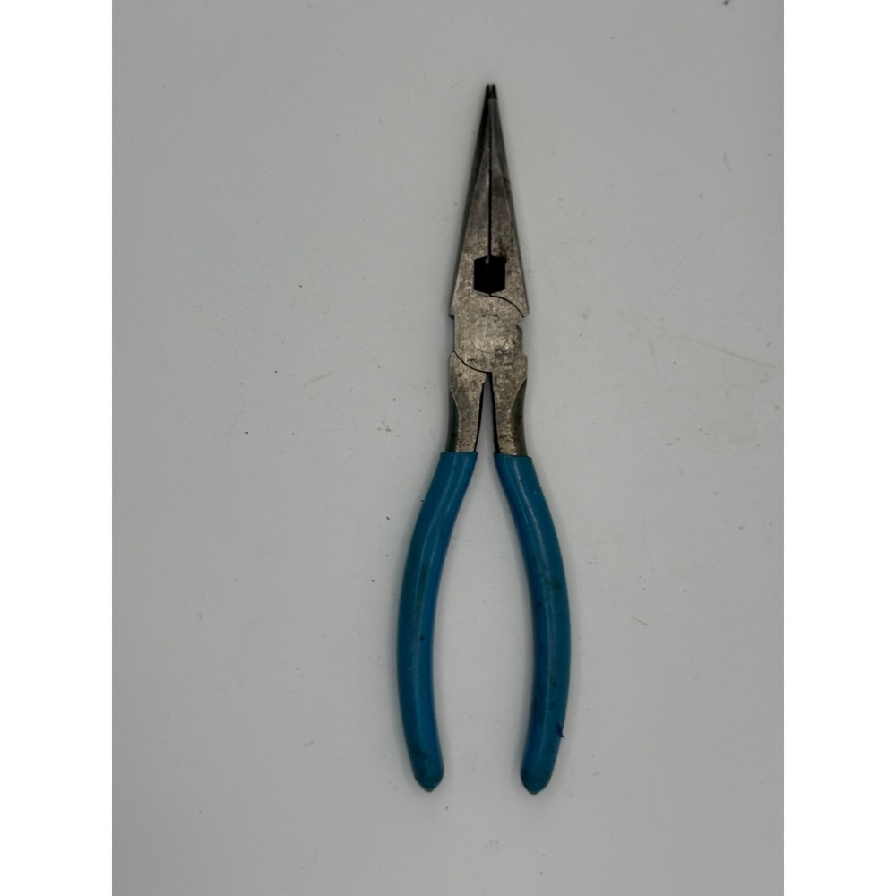 Channellock 317 8-inch Long Nose Pliers with Side Cutter 100% MADE IN USA - Picture 2 of 2